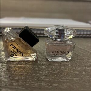 Prada and Versace Perfume Set